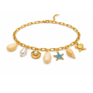 Golden Tides Charm Bracelet